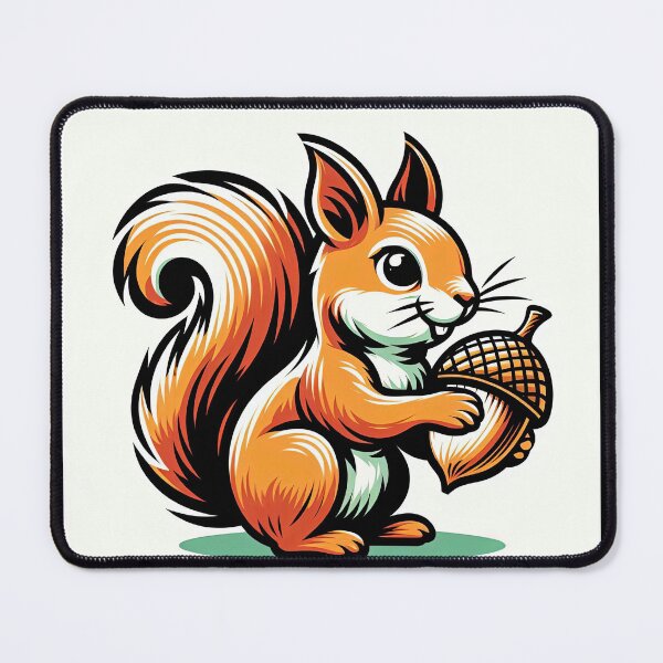 Item preview, Cute Squirrel Pop Art Style designed and sold by artofuniverse.