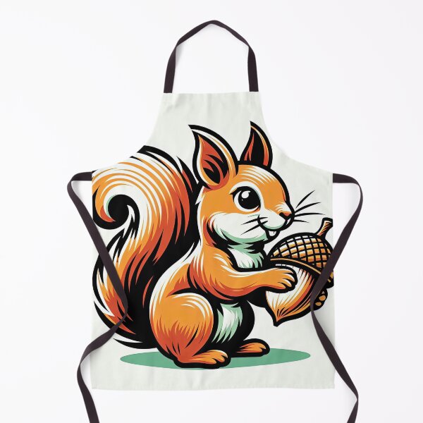 Item preview, Cute Squirrel Pop Art Style designed and sold by artofuniverse.