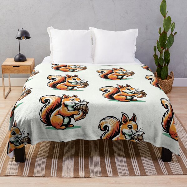 Item preview, Cute Squirrel Pop Art Style designed and sold by artofuniverse.