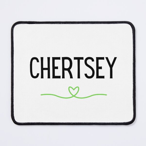Item preview, Chertsey – Green Heart and Line Design designed and sold by ThatSurreyLife.