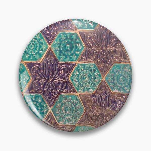 Item preview, Star- and Hexagonal-Tile Panel, 13th century designed and sold by unsung.art [].