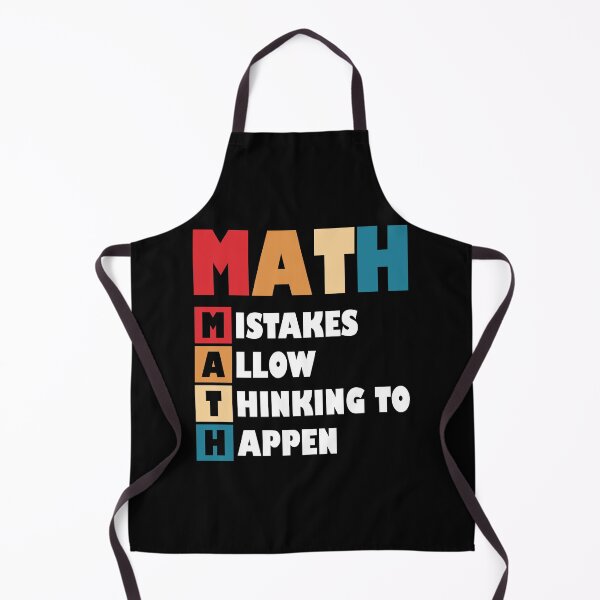 Item preview, Mistakes Allow Thinking To Happen Math Teachers Students designed and sold by Stick-Artistry.