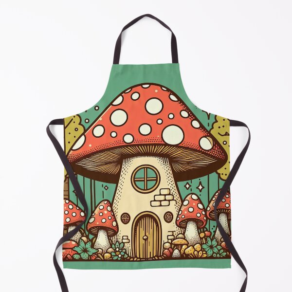 Item preview, Mushroom House Pop Art Style designed and sold by artofuniverse.