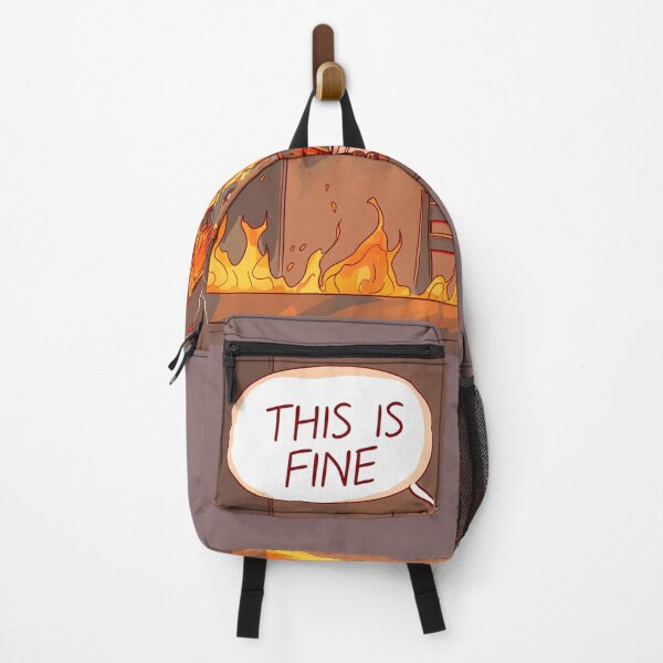 Item preview, “THIS IS FINE” - dog meme revamp designed and sold by Swayzdesigns.