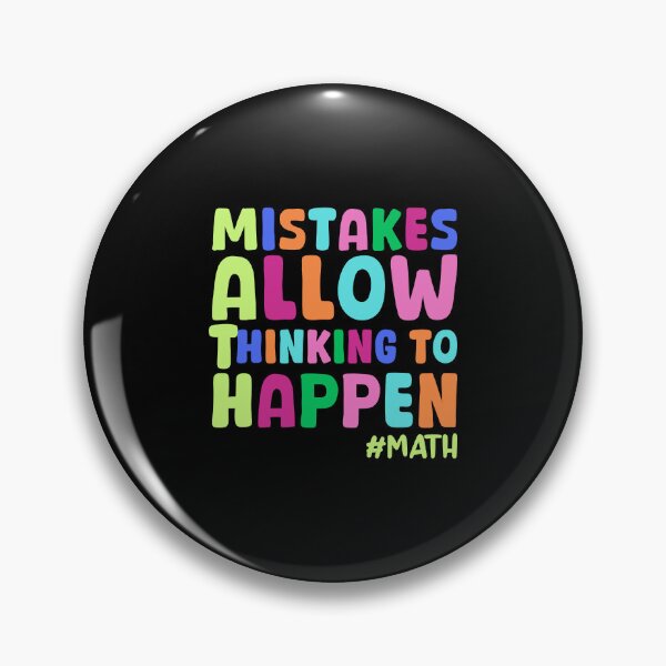 Item preview, Mistakes Allow Thinking To Happen designed and sold by Stick-Artistry.