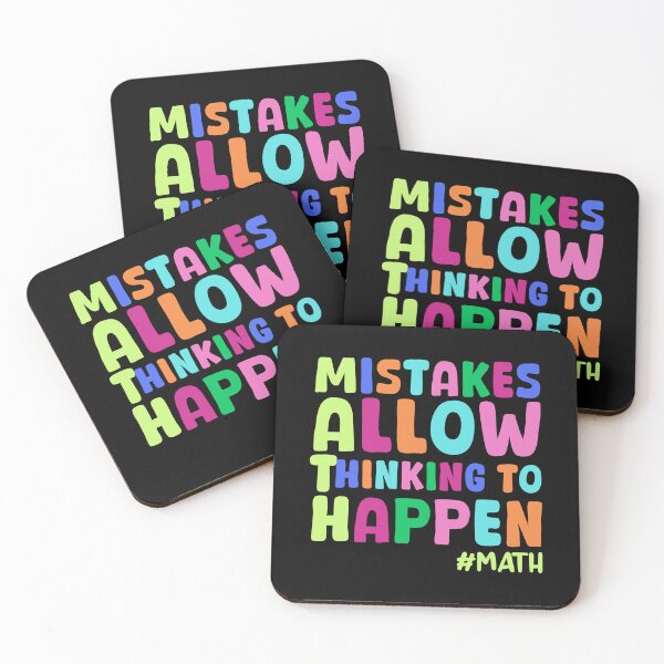 Item preview, Mistakes Allow Thinking To Happen designed and sold by Stick-Artistry.