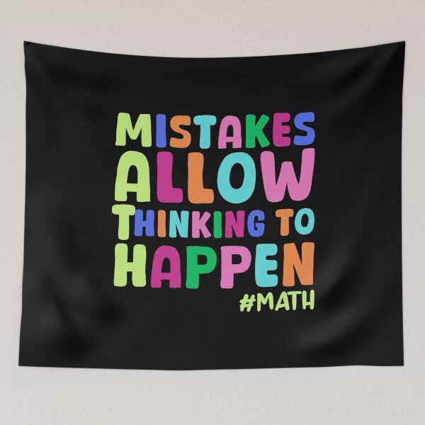 Item preview, Mistakes Allow Thinking To Happen designed and sold by Stick-Artistry.