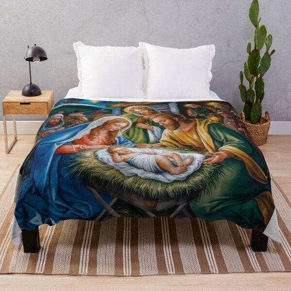 Item preview, JESUS BORN IN A MANGER designed and sold by Obinne.