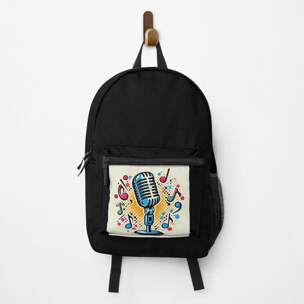 Item preview, Microphone Pop Art Style designed and sold by artofuniverse.