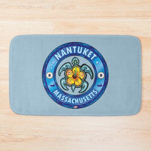 Item preview, Nantucket Island Massachusetts sea turtle hibiscus designed and sold by studioss76.