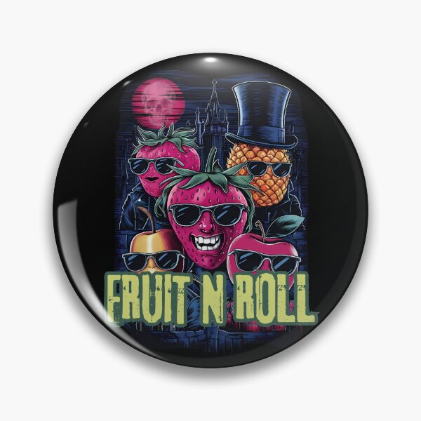 Item preview, FRUIT N' ROLL funny hard rocking fruits with sunglasses design designed and sold by Jt41.