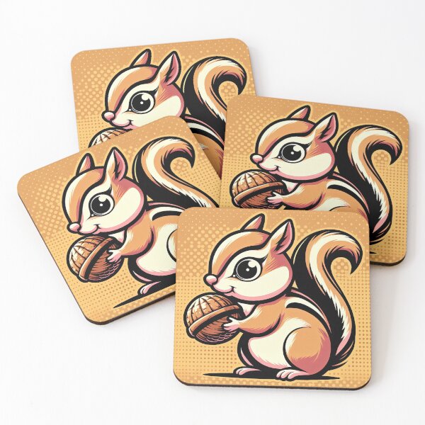 Item preview, Cute Chipmunk Pop Art Style designed and sold by artofuniverse.