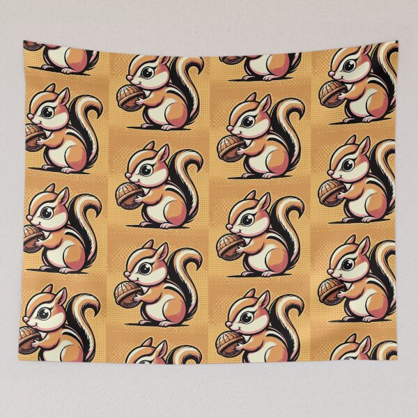 Item preview, Cute Chipmunk Pop Art Style designed and sold by artofuniverse.