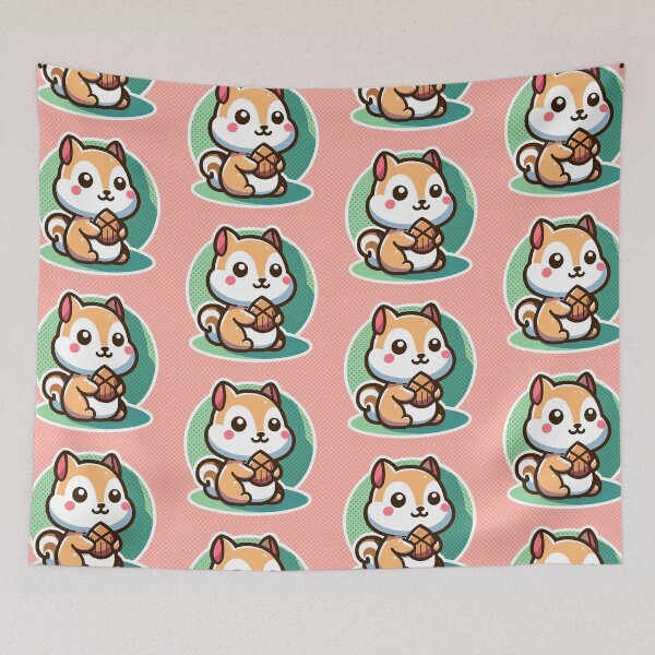 Item preview, Cute Chipmunk Pop Art Style designed and sold by artofuniverse.