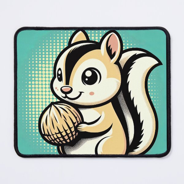 Item preview, Cute Chipmunk Pop Art Style designed and sold by artofuniverse.
