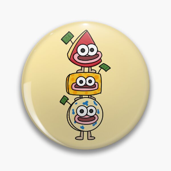 Item preview, THREE CARTOON-STYLE CHEESES  designed and sold by ChiaraLisa.
