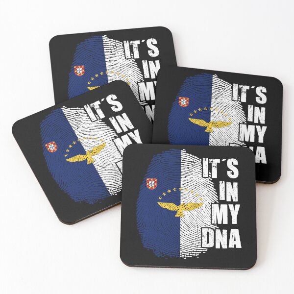 Item preview, It's my DNA Azores Flag Portugal Patriotic Roots designed and sold by NUMAcreations.