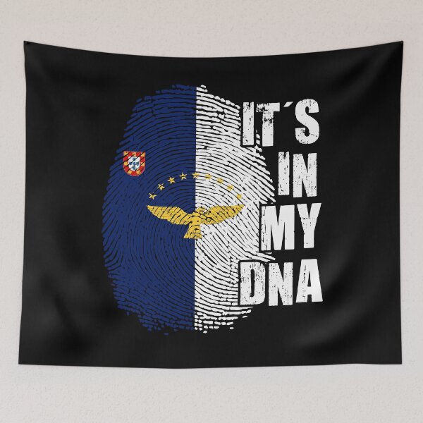 Item preview, It's my DNA Azores Flag Portugal Patriotic Roots designed and sold by NUMAcreations.