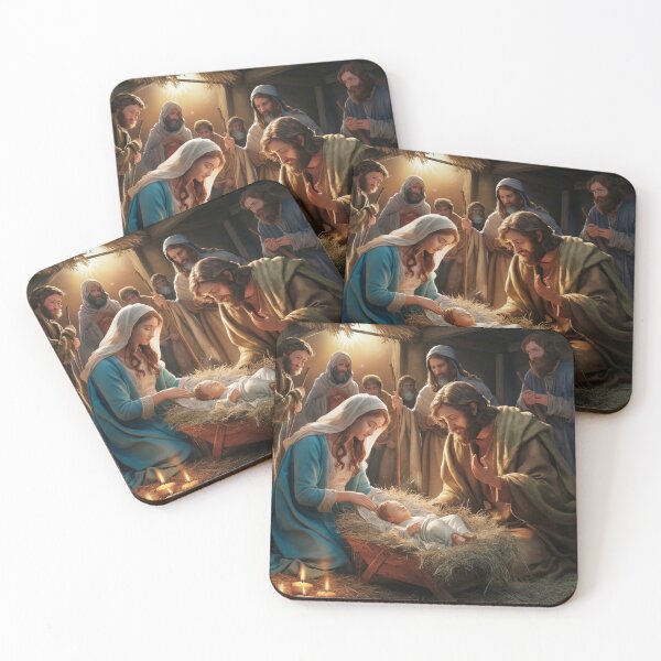 Item preview, BIRTH OF JESUS BORN IN A MANGER  designed and sold by Obinne.