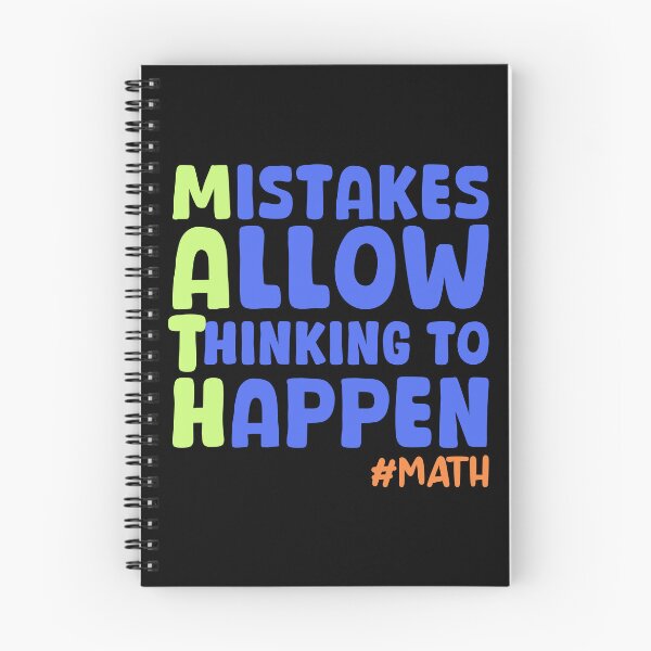 Item preview, Mistakes Allow Thinking To Happen Math Teachers designed and sold by Stick-Artistry.