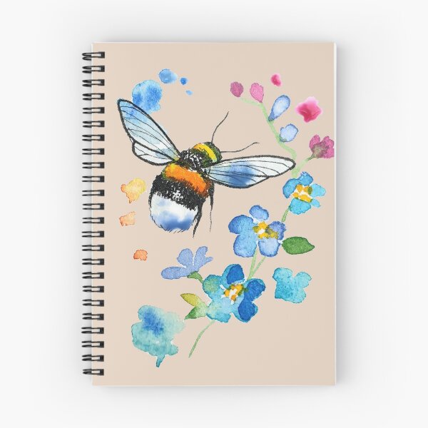 Aperçu de l'œuvre Myosotis bourdon naturel créée et vendue par Inky Paige.
