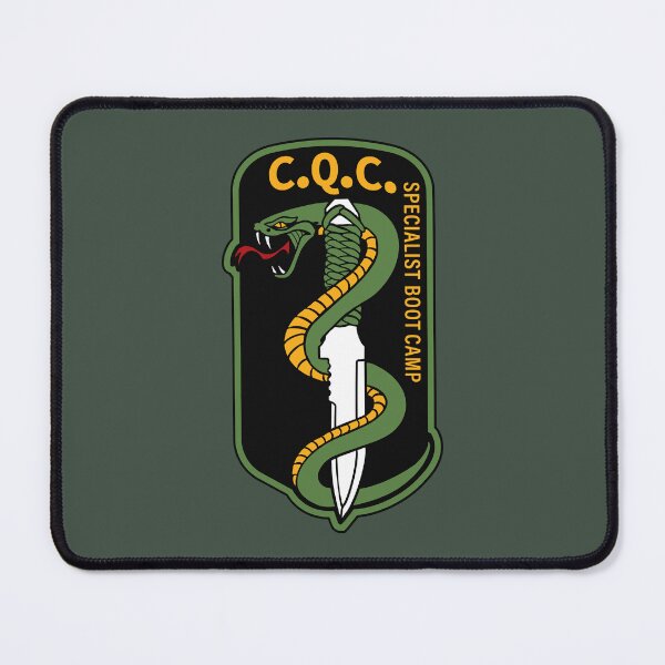Item preview, CQC Logo Close Quarters Combat Gym - Inspired by Kojima's MGS  designed and sold by Rev-Level.