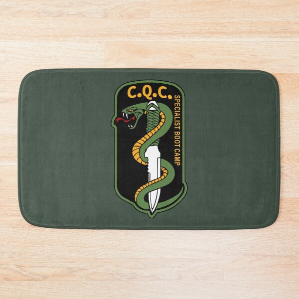 Item preview, CQC Logo Close Quarters Combat Gym - Inspired by Kojima's MGS  designed and sold by Rev-Level.