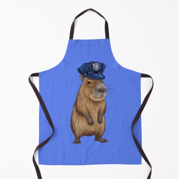 Item preview, Cute Capybara Policeman Funny Police designed and sold by canvadreamer444.