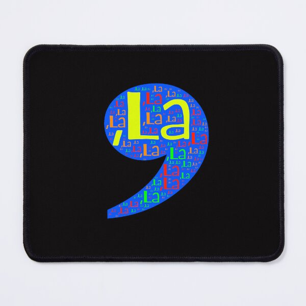 Item preview, Blue Colour Comma LA - Correcting Kamala Harris Name designed and sold by CoolCrazyQuirky.