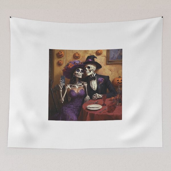 Item preview, Halloween Romantic Skeletors designed and sold by BigDigital.