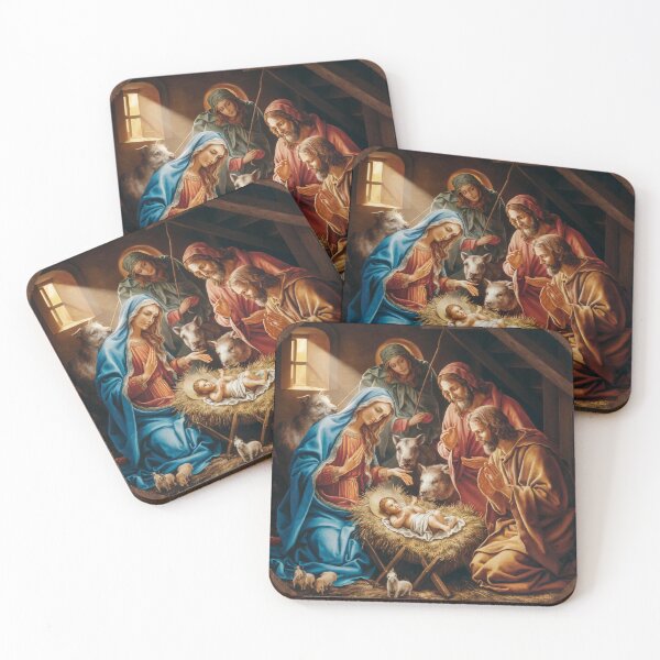 Item preview, BIRTH OF JESUS BORN IN THE MANGER  designed and sold by Obinne.