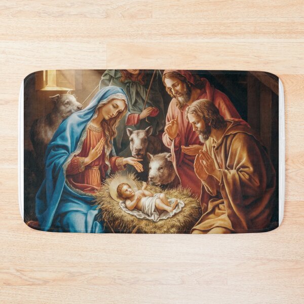 Item preview, BIRTH OF JESUS BORN IN THE MANGER  designed and sold by Obinne.