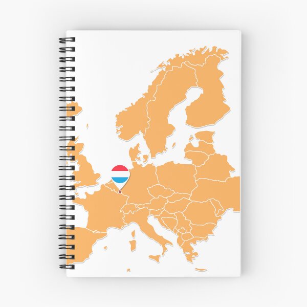 Item preview, Luxembourg Flag Map Sticker designed and sold by Jessica  art.