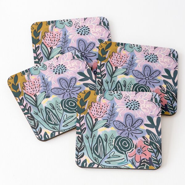 Item preview, Flores abstractas designed and sold by FridaMoo.