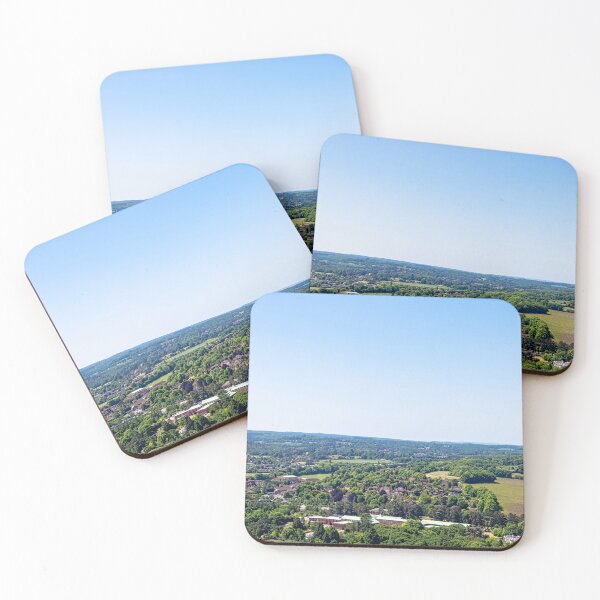 Item preview, Surrey Hills England Photography - Trees and Blue Sky designed and sold by ThatSurreyLife.