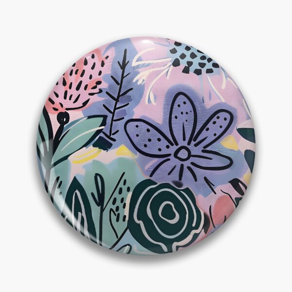 Item preview, Abstract flowers designed and sold by FridaMoo.