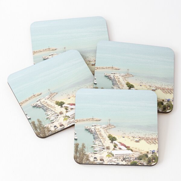 Item preview, Sidi Beach And Harbour designed and sold by eddiebarronshop.