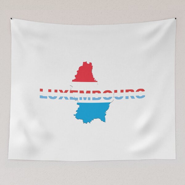 Item preview, Copy of Luxembourg Flag Map Sticker designed and sold by Jessica  art.