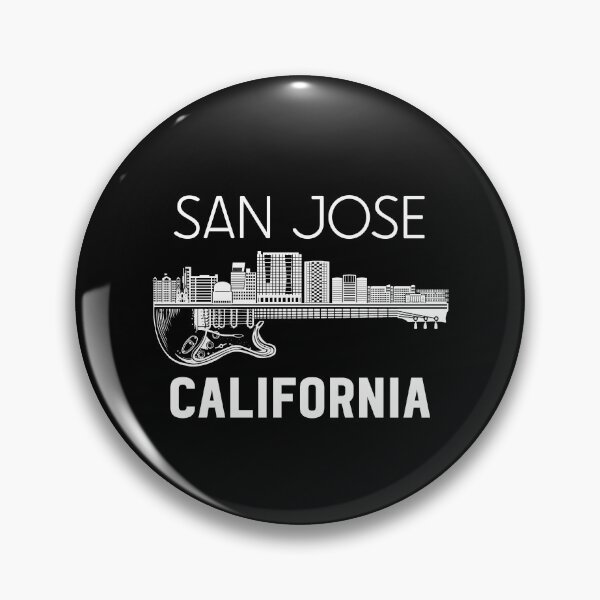 Item preview, San Jose Skyline Music California Souvenir San Jose designed and sold by DSWShirts.