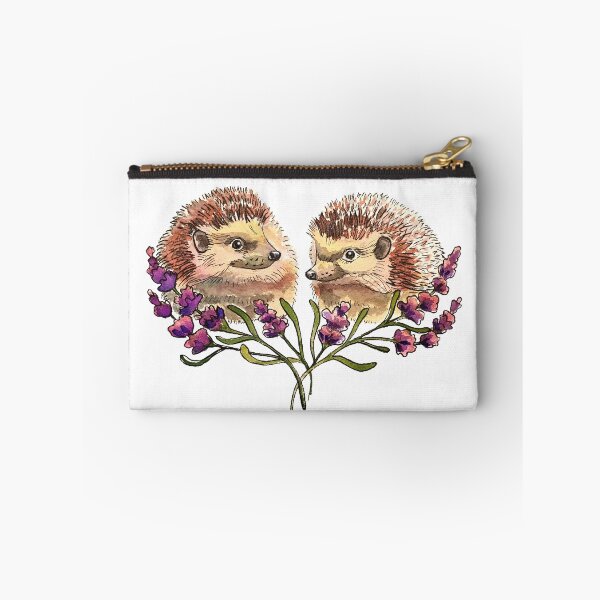 Item preview, Hedgehogs Hiding in the Lavender designed and sold by Inky Paige.