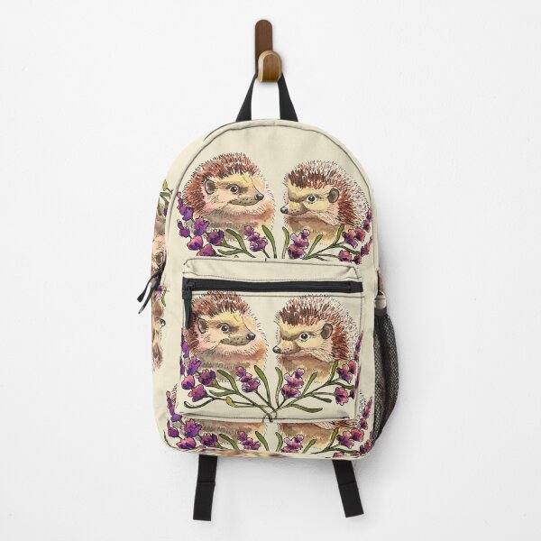 Item preview, Hedgehogs Hiding in the Lavender designed and sold by Inky Paige.