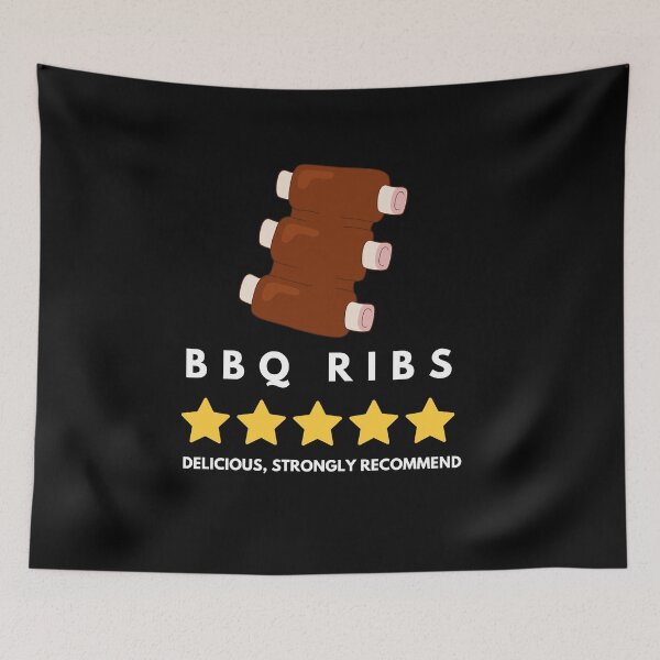 Item preview, bbq ribs 5 stars designed and sold by sydney-syder.