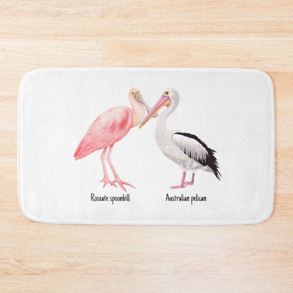 Item preview, Australican Pelican and Roseate Spoonbill designed and sold by Angie-Atelier.