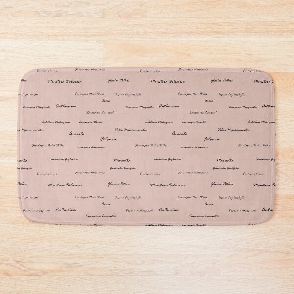 Item preview, Indoor Plant Names designed and sold by by Mònica Roca.