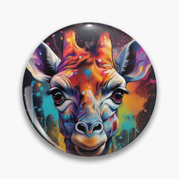 Item preview, Giraffe Graffiti (Dark Edition)  designed and sold by StuART Creations.