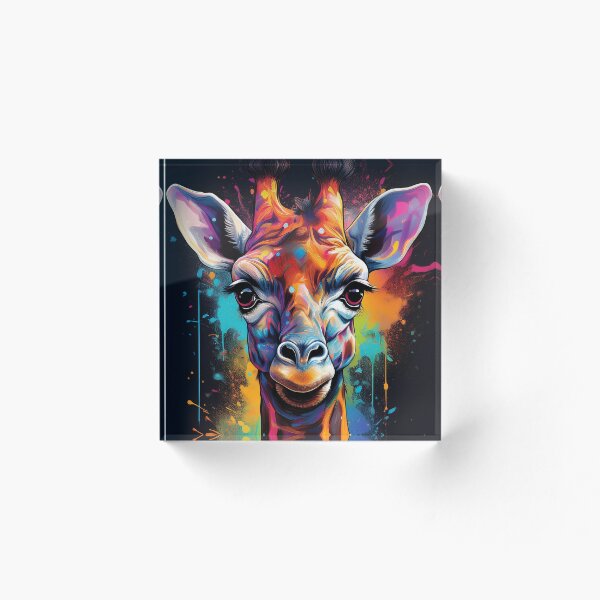 Item preview, Giraffe Graffiti (Dark Edition)  designed and sold by StuART Creations.