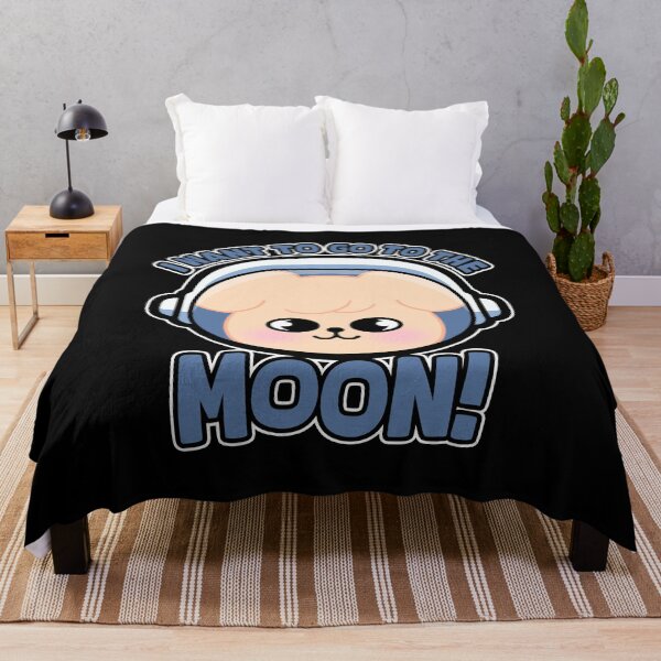 Item preview, I want to go to the moon! (SKZ Seungmin PuppyM) designed and sold by ninthstreet.