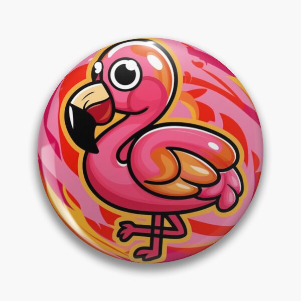 Item preview, Abstract Flamingo Portrait designed and sold by NeatThingLover.