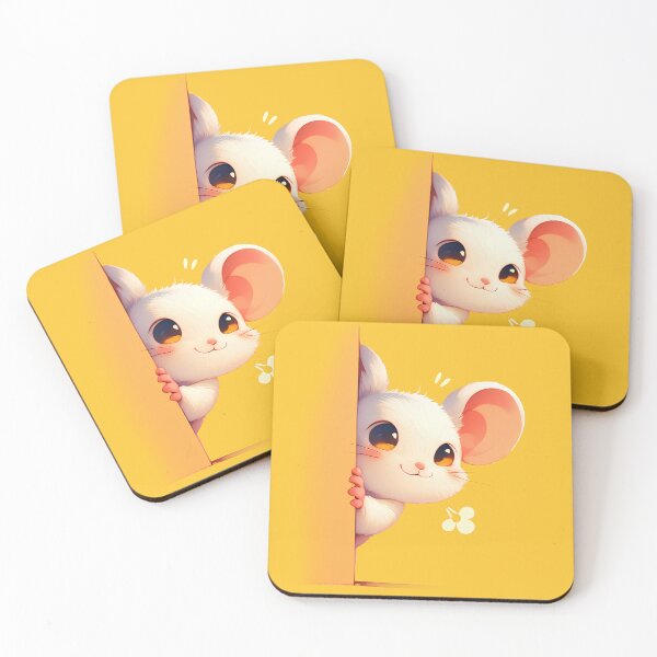 Item preview, Playful Peeping Mouse designed and sold by Windy-market.