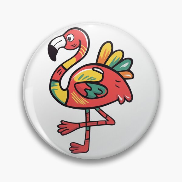 Item preview, Modern Abstract Flamingo Painting designed and sold by NeatThingLover.